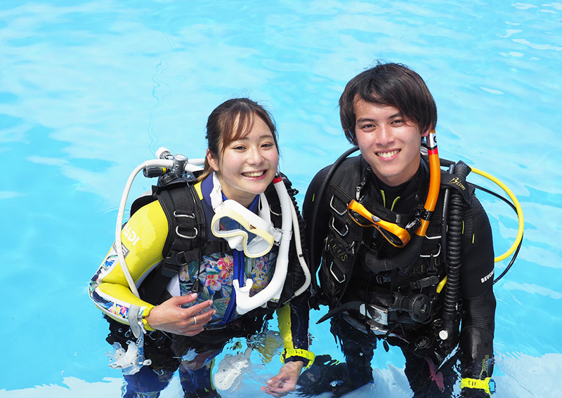 ダイビングの様子2